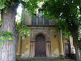 Portail de la synagogue.