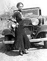 Bonnie Parker geboren op 1 oktober 1910