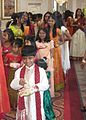 Image 24Expatriate Sri Lankan Tamil children in traditional clothes in Toronto, Ontario, Canada (from Tamil diaspora)