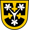 Schildbord im Wappen von Küllstedt