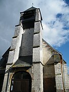 Le clocher de l'église.