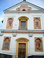 Fassade der Dorfkirche