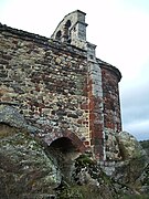 Vue de la chapelle de Rochegude.