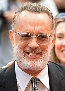 A picture of Tom Hanks smiling towards the camera