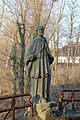 Statue des heiligen Johannes von Nepomuk auf der Johannisbrücke