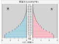 阿富汗顯示出傳統的青年膨脹