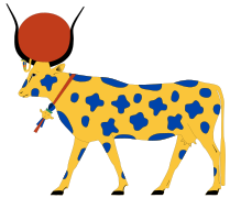 File:Hathor cow.svg