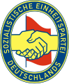 Image 17The logo of the SED (from History of East Germany)