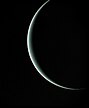 Uranus prise par la sonde Voyager 2 le 25 janvier 1986.