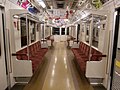 第37編成の車内 後期車はバケットシートとなっている