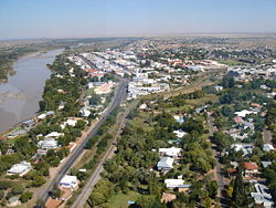 Luftaufnahme von Upington