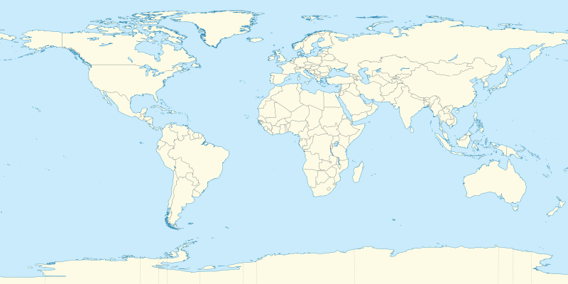 Localisation des villes jumelées avec Caraquet.