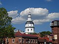 Image 27The Maryland State House in Annapolis dates to 1772, and houses the Maryland General Assembly and offices of the governor. (from Maryland)