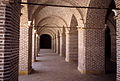 Intérieur du caravansérail de Sa'd al-Saltaneh à Qazvin.