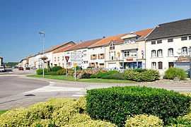 A street in Longeville-lès-Saint-Avold