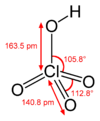 Perchloric acid Hydroxidotrioxidochlorine