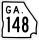 State Route 148 marker