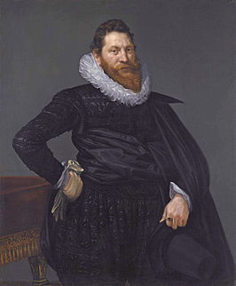 Volkert Overlander, schilderij door Cornelis van der Voort