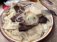 Kazakh beshbarmak