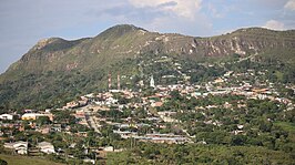 Vista del casco urbano desde "La Antena" o antigua Radio Altamizal. Foto tomada por Héctor León Hernández Flórez (Jr.) (2015).