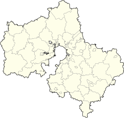 Zhukovsky is located in Moscow Oblast