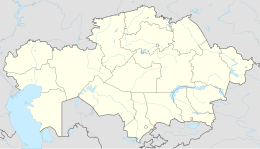 Mappa di localizzazione: Kazakistan