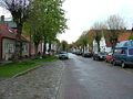 Hauptstraße von Arnis in Schleswig-Holstein