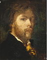 Selsportret (1850) Gustave Moreau, Musée Gustave Moreau, Parys