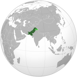 Lokasi Pakistan