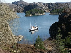 Fjordlandskap på Sotra. Foto: Frode Inge Helland