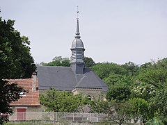 L'église Saint-Laurent.