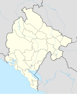 Prijevor is located in Montenegro