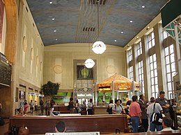 Jarnbreytarstøð "Newark Penn Station"