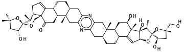 Estructura molecular de la cefalostatina-1