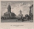 Gendarmenmarkt in Meyer’s Universum 1840