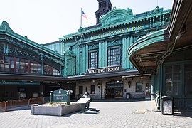 Lackawanna RR terminal building in Hoboken as of 2018