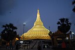 Globala Vipassana Pagodan i Bombay, Indien.