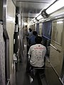 開放式B寝台の車内（24系客車、急行「銀河」）