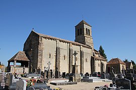 The church in Coulandon