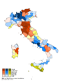 Distacco tra Bersani, Berlusconi e Grillo