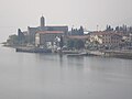 Panorama sulle chiese di Santa Maria del Tiglio e San Vincenzo