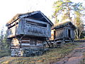 Voorraadschuurtje in openluchtdeel Drammens Museum