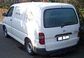 HiAce XH10 Seiten-/Heckansicht