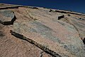 Image 74Pressure release of granite in the Enchanted Rock State Natural Area of Texas, United States. The photo shows the geological exfoliation of granite dome rock. (Taken by Wing-Chi Poon on 2nd April 2005.) (from Portal:Earth sciences/Selected pictures)