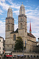 Grossmünsterin kirkko.