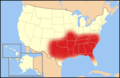 Image 7Socially conservative evangelical Protestantism has a major cultural influence in the Bible Belt, covering almost all of the Southern United States, including all states that fought against the Union in the Civil War. (from Evangelicalism in the United States)