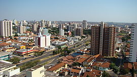 Vista parcial da Avenida Nações Unidas