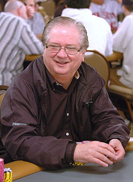 Baxter tijdens de World Series of Poker 2006