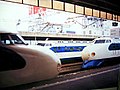 0系異常ダイヤ 浜松駅・1986年