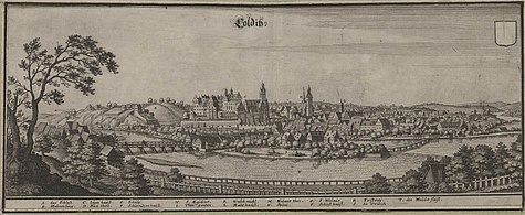 Colditz um 1650